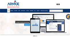 Desktop Screenshot of advicesystem.com.br